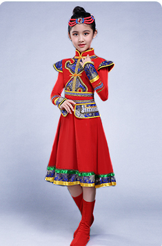 儿童民族服蒙古服装租赁