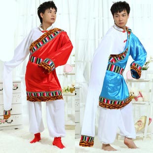 出租男款藏族舞蹈表演服